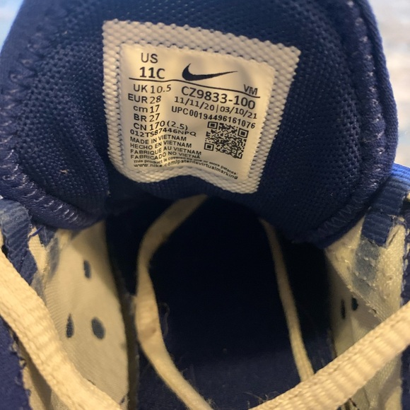 Nike Air Max 270 Red White Blue Sneakers - Picture 6 of 7